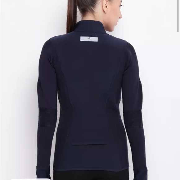 Adidas Stella McCartney Dark Blue Full Zip Jacket - Like New Size XS - Picture 3 of 3